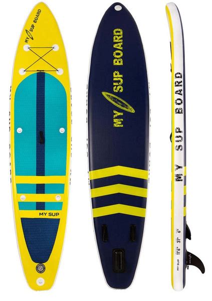 SUP-доска My Sup Special 11.6 надувная, желтая, спортивная для плавания ...