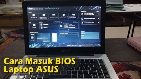 Cara Masuk BIOS Laptop Asus A456U Cara Setting BIOS Laptop Asus YouTube