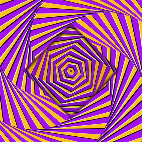 Moving Optical Illusion Spiral Stock Illustrations 531 Moving Optical