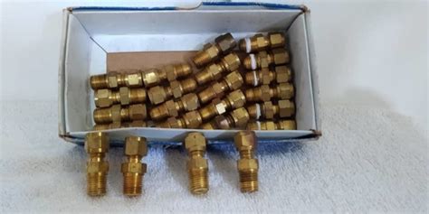 Conector Bronce 1 4 Npt X 1 4 Flare MercadoLibre