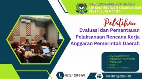 Pelatihan Evaluasi Dan Pemantauan Pelaksanaan Rencana Kerja Anggaran