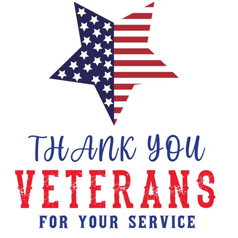 Veterans Day Armistice Day Thank You Vector Design For November