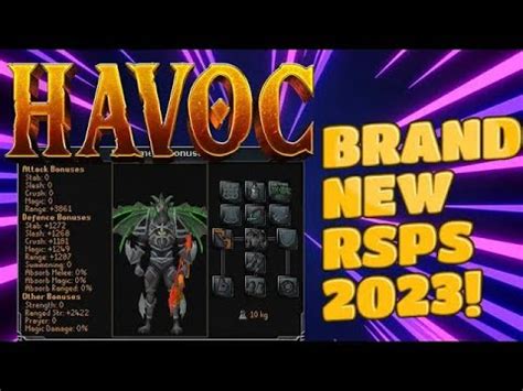 Brand New Rsps Havoc Rsps New Custom Rsps Youtube