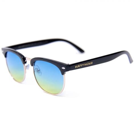 Happy Hour G2s Black Glossocean Fade Lens Shades