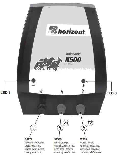 Horizont N500 Hotshock Electric Fence Instruction Manual