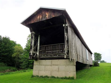 Graham Road Covered Bridge In Ashtabula County Ohio