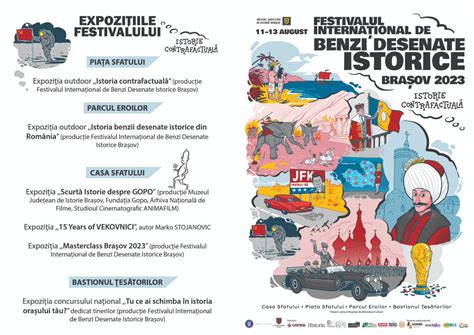 Festivalul Internațional De Benzi Desenate Istorice Brașov 2023