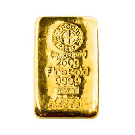 Argor Heraeus Gramm Gussbarren Gold Co