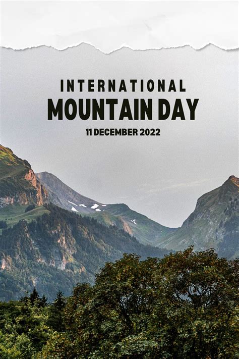 Celebrate International Mountain Day