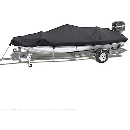 Amazon Boatpro Boat Cover 16 18ft With Motor Cover Waterproof