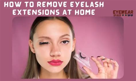 How To Remove Eyelash Extensions At Home