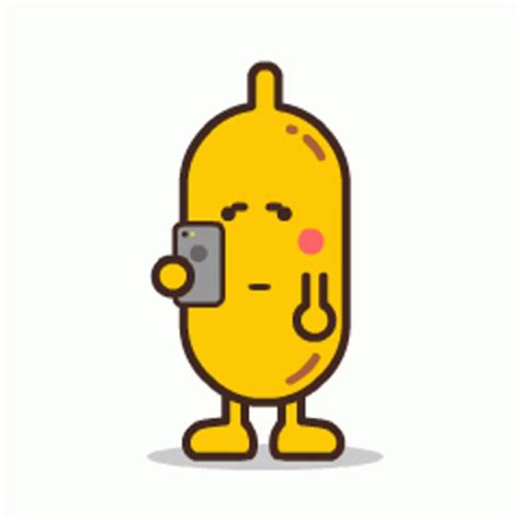 Banana Emoji Sticker - Banana Emoji Cute - Discover & Share GIFs