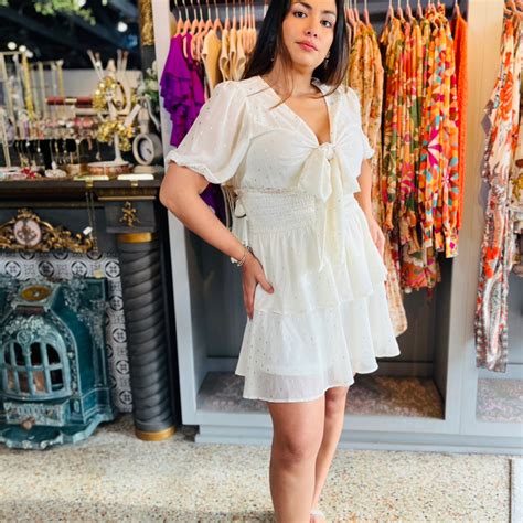 Silver Dots Dress | Gypsy Willow