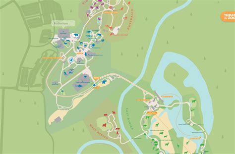 Kansas City Zoo Map and Brochure (2022 - 2023) | ThemeParkBrochures.net