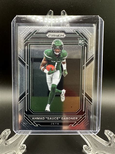 Ahmad Sauce Gardner Panini Prizm Base Rookie Rc New York Jets