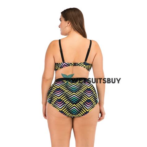 Sexy Plus Size Bikini Hollow Bottom Swimsuit