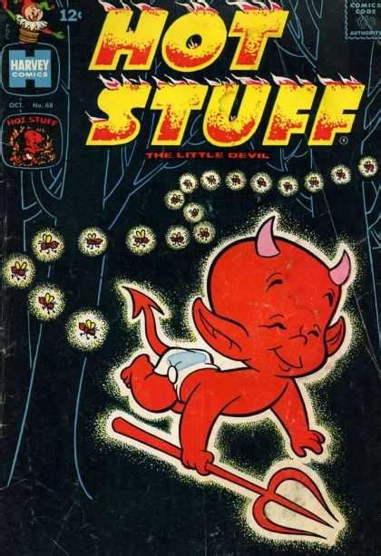 Hot Stuff Covers Retro Poster Comics Vintage Cartoon