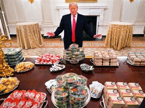 Fast Food Fan Trump In ‘very Good Health Americas Gulf News