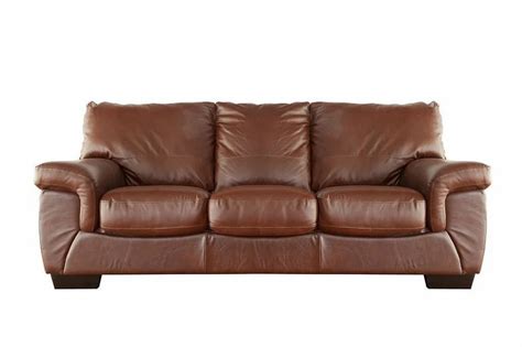 Seater Brown Leather Office Sofa At Rs Piece Office Sofa In