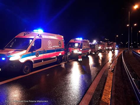 O krok od tragedii koło Międzyrzecza Pasażerowie mieli dużo szczęścia