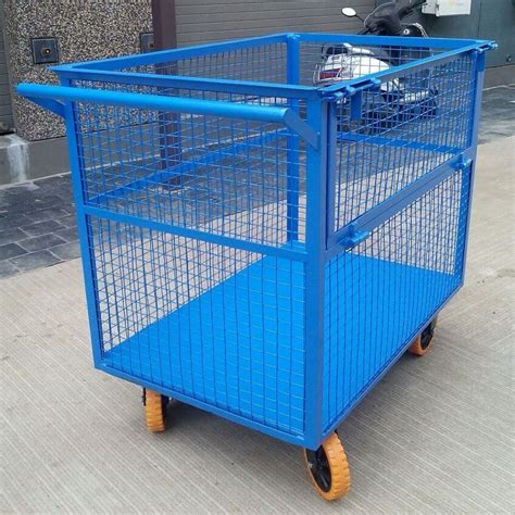 Manual Mild Steel WIRE NET BOX TRUCK Load Capacity 100 Kgs To 500 Kgs