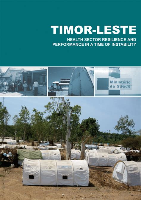 (PDF) Timor-Leste Health Sector Resilience and Performance in a Time of