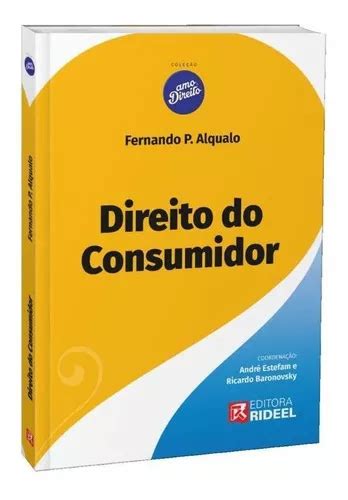 Direito Do Consumidor Cole O Amo Direito De Alqualo Fernando