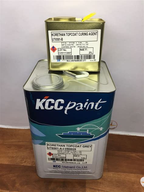 Sơn PU KCC cho tường nền UT6581 16L