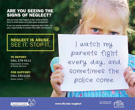 Neglect Is Abuse See It Stop It Campaign Bernews