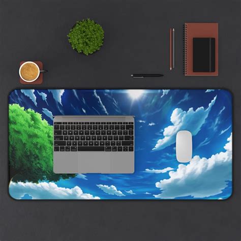 Anime Dramatic Clouds Desk Mat, anime mat, Anime home decor desk mat ...