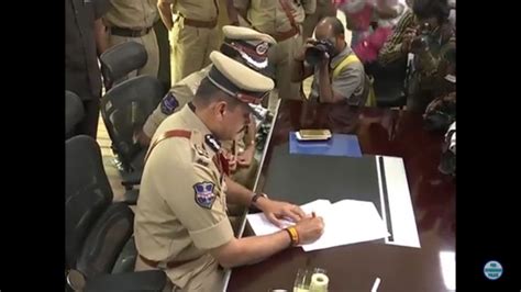 Sri Anjani Kumar (IPS) New Commissioner of Police Hyderabad Took Charge ...