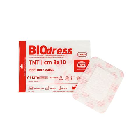 BIODRESS CEROTTI POSTOPERATORI 10x20 Cm Rays SpA