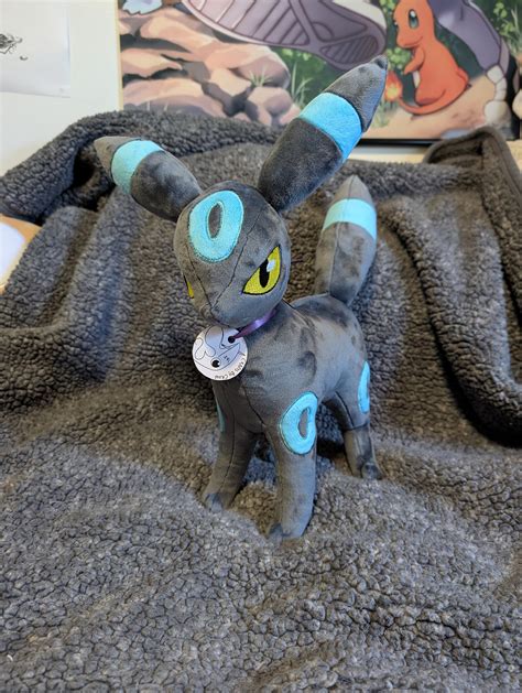 Handmade 16 Standing Shiny Umbreon Plush Etsy