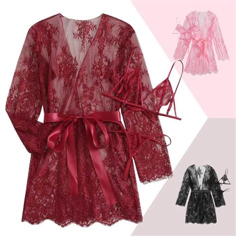 Haut de bikini à lacets pour femmes Noir Noir Cdiscount Prêt à Porter