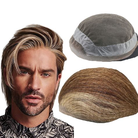 Toupee For Men Nlw Men Hair Pieces Mens Toupee Human Hair Replacement