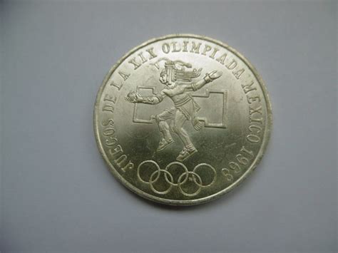 25 Pesos Mexiko Olympiade 1968 Silber Kaufen Auf Ricardo