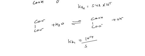 Solved Oxalic Acid Ho Cco H Is A Diprotic Acid With Ka