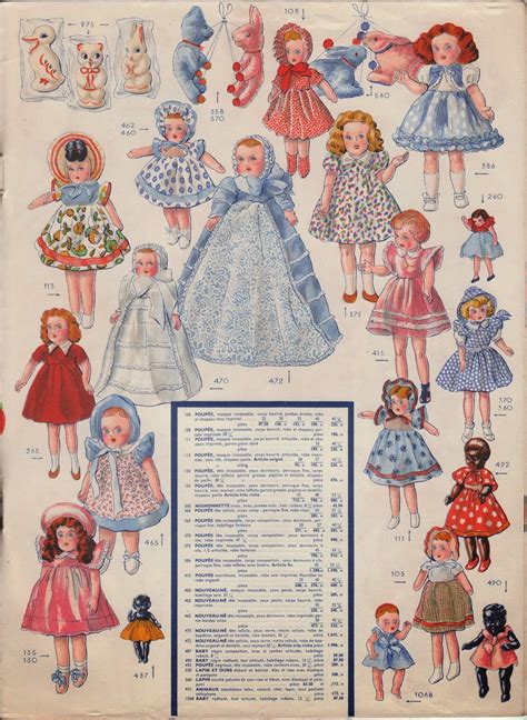 The Paper Collector Dolls From That French Toy Catalog