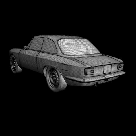 Alfa Romeo Giulia Sprint Gta 3d Model Cgtrader