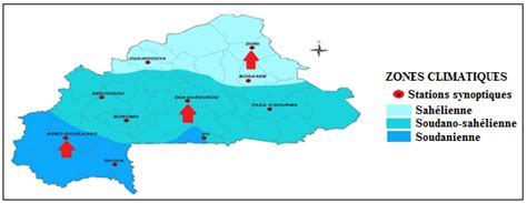 Les Zones Climatiques Du Burkina Faso Meteoburkinabf