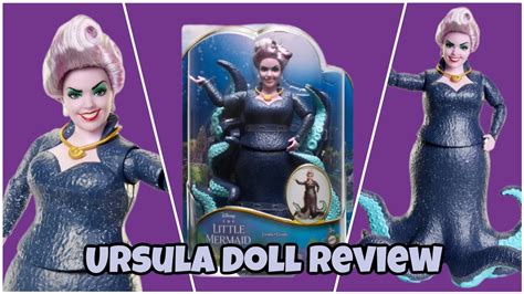 Live Action The Little Mermaid Ursula Doll Review Youtube