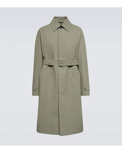 Green Jil Sander Coats For Men Lyst