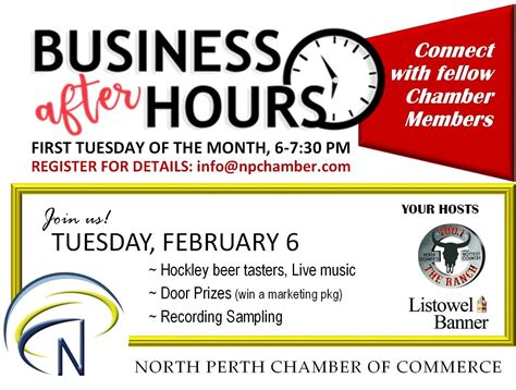 Business After Hours — North Perth Chamber Of Commerce