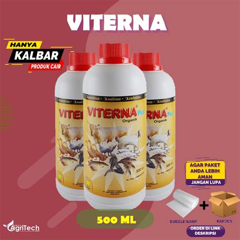 Jual Viterna Plus Vitamin Obat Ternak Isi Ml Original Vtn Natural