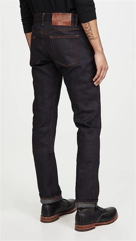 Naked Famous Weird Guy Denim In Deep Indigo Wash Shopbop