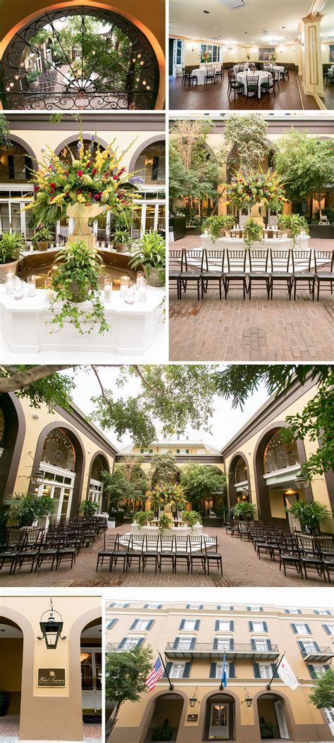 Best Venues for a French Quarter Courtyard Wedding