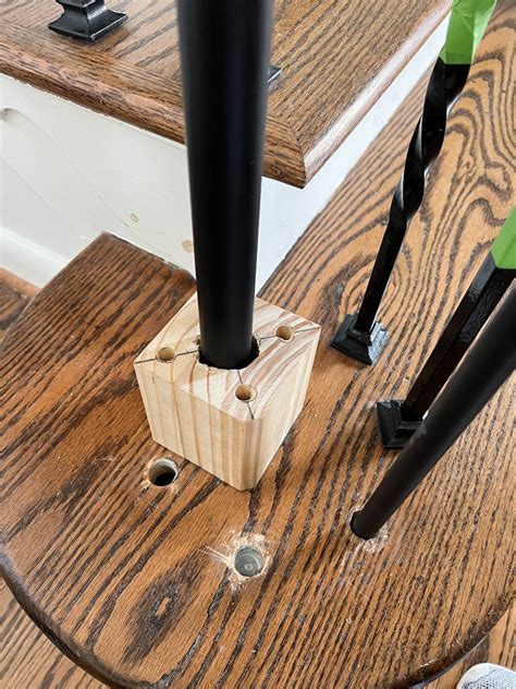 How To Replace Stair Spindles Diy Stair Makeover Keenely Bliss