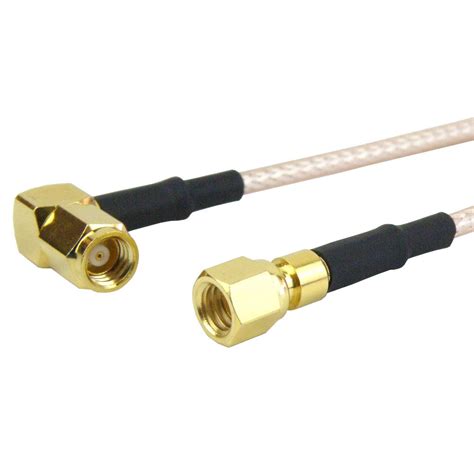 Smc Plug To Ra Smc Plug Cable Rg Coax With Lf Solder