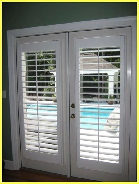 French Doors Patio Door Blinds Ideas - Patios : Home Decorating Ideas # ...