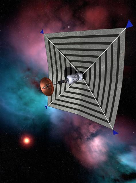 Solar Sail Spacecraft Photograph By Paul Wootton Science Photo Library